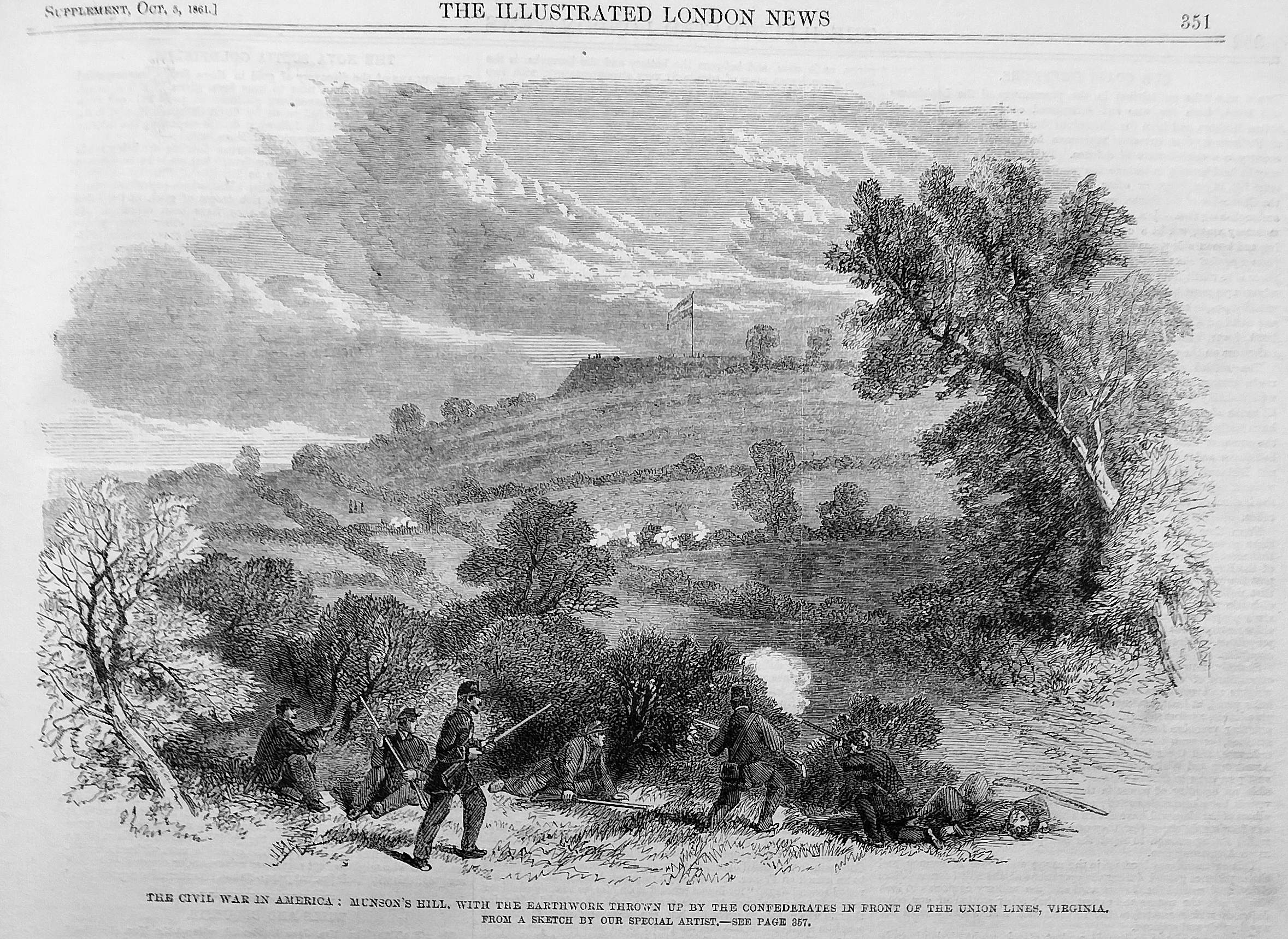 Munson Hill with earthworks